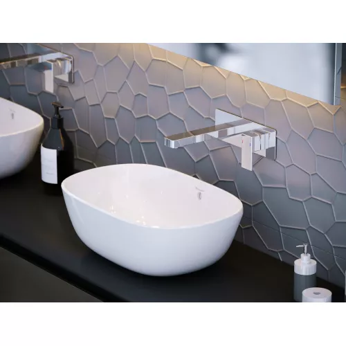 Смеситель для раковины встроенный Timo Selene 2071/00SM, Выбрать цвет: Хром, изображение 2