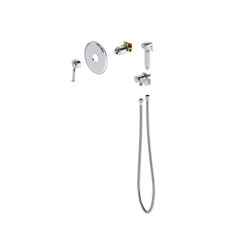 Смесители: Смеситель встроенный с гигиеническим душем Timo Arisa 5309/00SM 1 в магазине Акватория