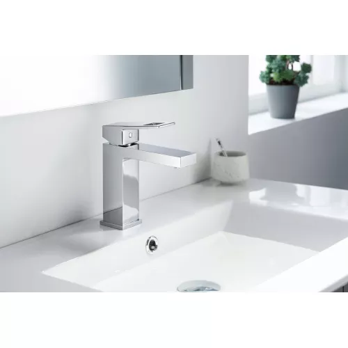 Смеситель для раковины Timo Briana 7161/00F, Выбрать цвет: Хром, изображение 3