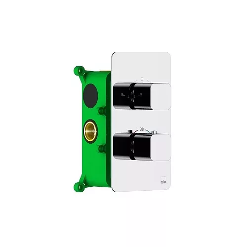 Душевая система встроенная с термостатом Timo Petruma SX-5059, Выбрать цвет: Хром, изображение 2