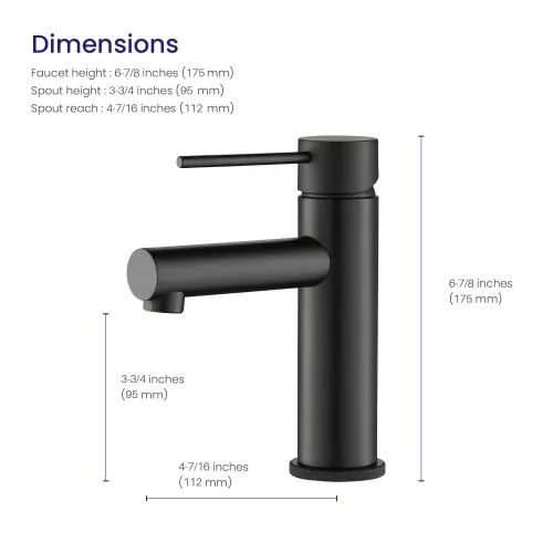 Смеситель для раковины Timo Saona 2361/03F, Выбрать цвет: Черный, изображение 4