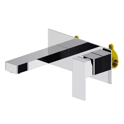 Смеситель для раковины встроенный Timo Selene 2071/00SM, Выбрать цвет: Хром