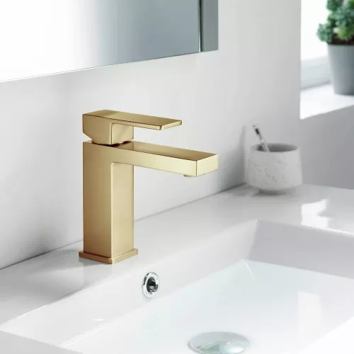 Смеситель для раковины Timo Selene 2061/17F, Выбрать цвет: Золото, изображение 2