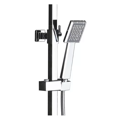 Душевая стойка с термостатом Timo Tetra-thermo SX-0169, Выбрать цвет: Хром, изображение 4