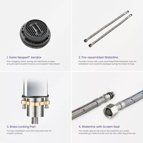 Смеситель для раковины-чаши Timo Torne 4311/00F, Выбрать цвет: Хром, изображение 7