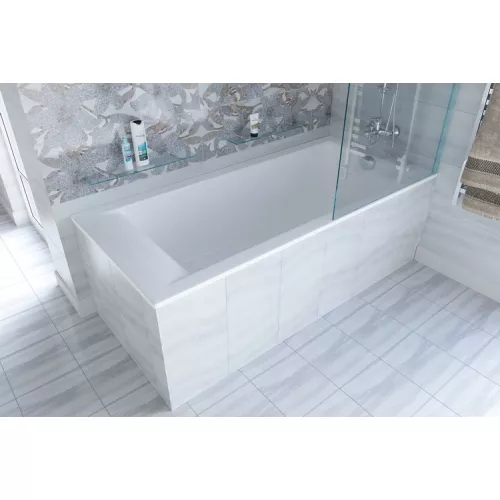 Ванна Astra-Form Нейт из литьевого мрамора 150/ 160 /170/ 180 см, Выбрать размер: 150х70, изображение 10