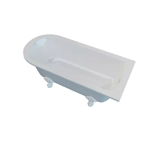 Ванна Astra-Form Ретро из литьевого мрамора 170х75 см, изображение 10