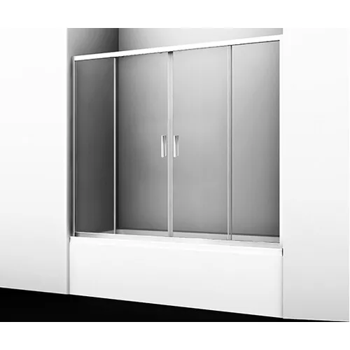 Стеклянная шторка WasserKRAFT Lippe 45S02-170   170х150, изображение 6