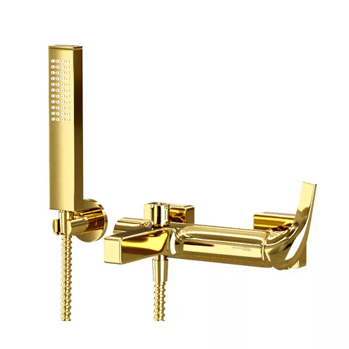 Смеситель для ванны с коротким изливом WasserKRAFT Sauer 7101, изображение 2