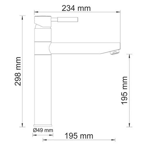Смеситель для кухонной мойки WasserKRAFT Main 4100 4107, изображение 3