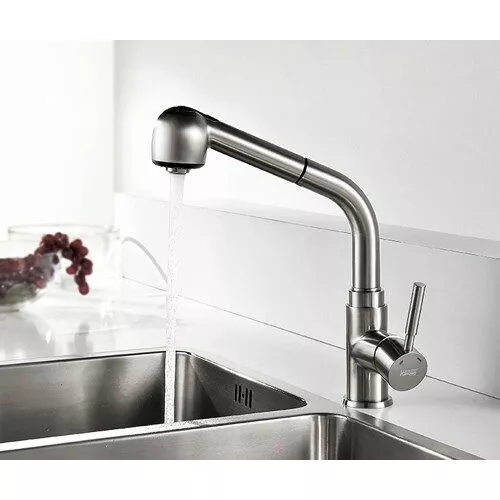 Смеситель для кухни с выдвижной лейкой WasserKRAFT Wern 4200 4266, изображение 2