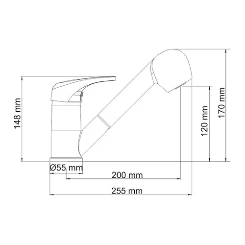 Смеситель для кухни WasserKRAFT 6365, изображение 3