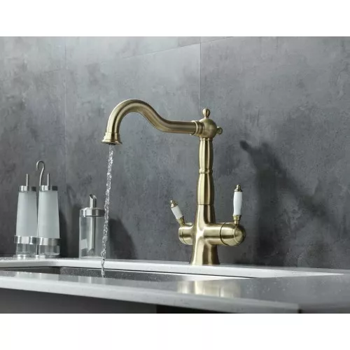 Смеситель Lemark Villa LM4858B для кухни  с подключением к фильтру с питьевой водой, изображение 2