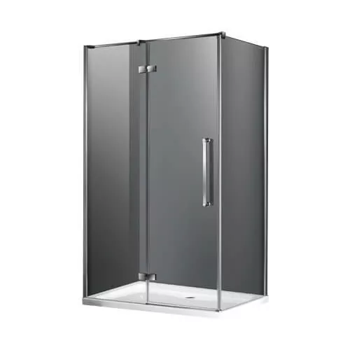 Душевой уголок прямоугольный Frank F212 80х120 прозрачное стекло, Ориентация: Левая