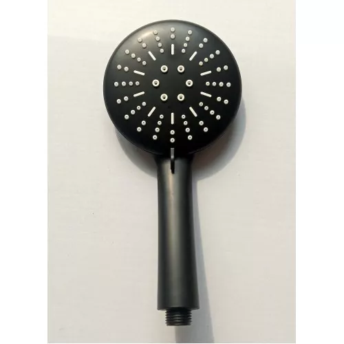 Душевая кабина Frank F418L Black L/R низкий поддон, Цвет стекла: прозрачное, Цвет профиля: Черный, Тип поддона: Низкий, Выбрать размер: 100х80, Внешний вид: с крышей, Ориентация: левая, изображение 6