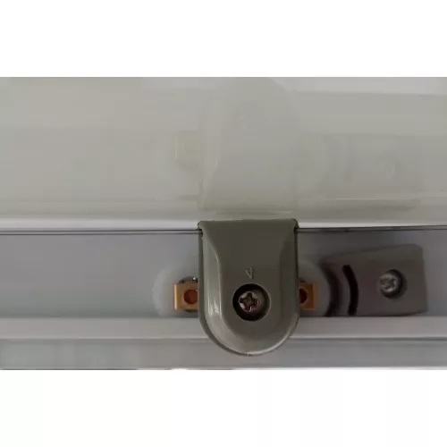 Душевая кабина Frank F418L White L/R низкий поддон, Цвет стекла: прозрачное, Цвет профиля: Белый, Тип поддона: Низкий, Выбрать размер: 100х80, Внешний вид: с крышей, Ориентация: левая, изображение 11