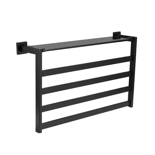 Электрический полотенцесушитель Black&White N-333W/B, Выбрать цвет: Черный, изображение 5