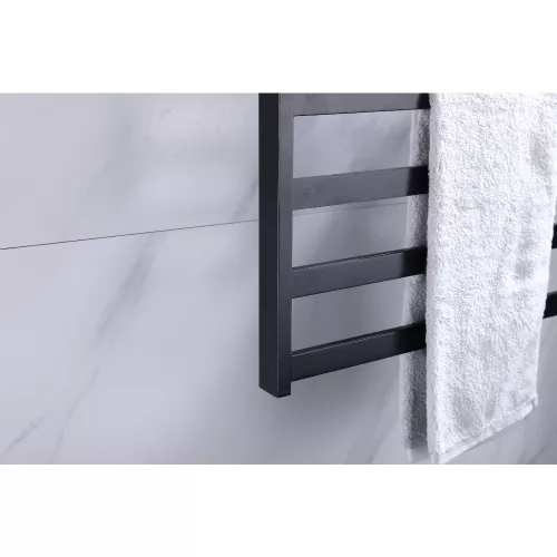 Электрический полотенцесушитель Black&White N-333W/B, Выбрать цвет: Черный, изображение 6