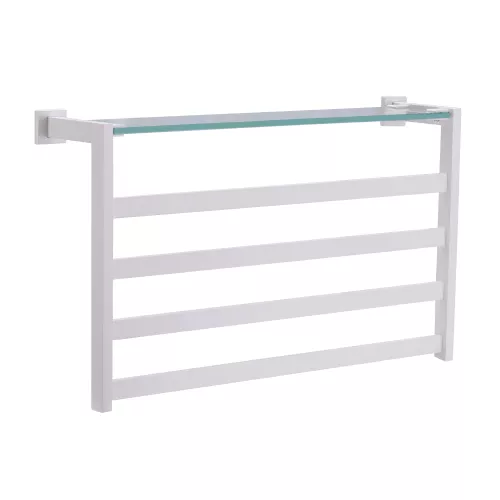 Электрический полотенцесушитель Black&White N-333W/B, Выбрать цвет: Белый, изображение 4