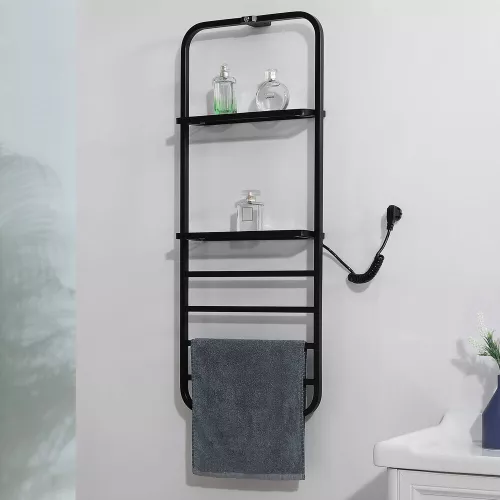 Электрический полотенцесушитель Black&White N-337B, Выбрать цвет: Чёрный