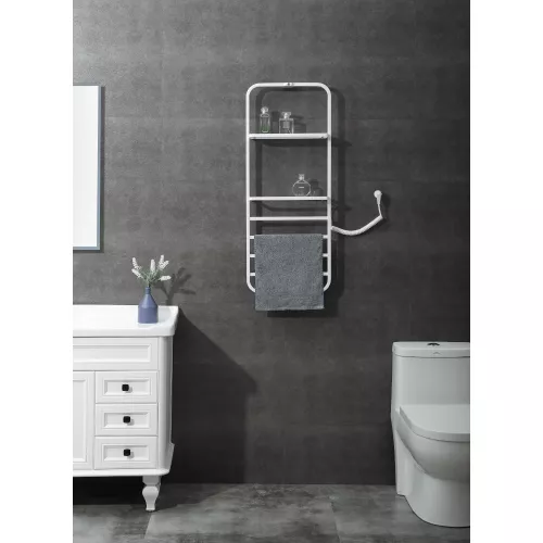 Электрический полотенцесушитель Black&White N-337W, Выбрать цвет: Белый, изображение 8