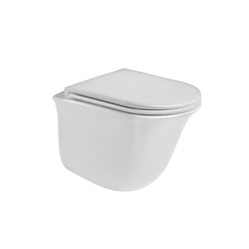 Унитаз подвесной WeltWasser TELBACH 004, Выбрать цвет: Белый глянец