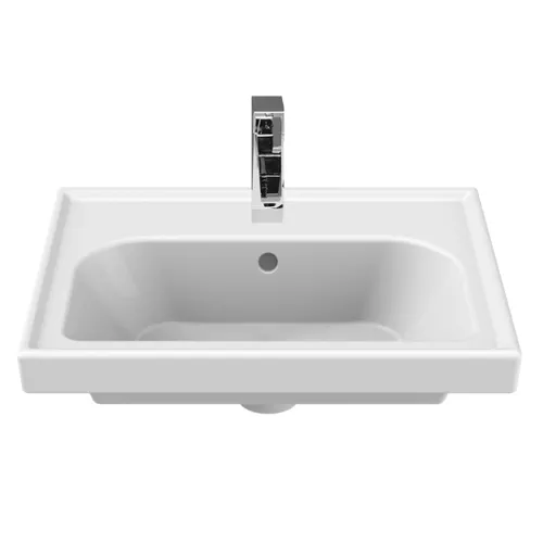 Тумба с раковиной OPADIRIS Палермо  светлый орех, Выбрать цвет: Светлый орех, Выбрать размер: 50, изображение 9