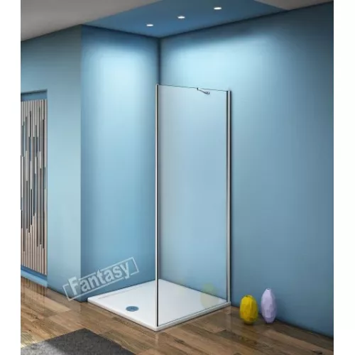 Боковая часть Good Door FANTASY SP, Цвет стекла: прозрачное, Цвет профиля: Хром, Выбрать размер: 80, изображение 2