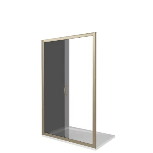 Душевая дверь раздвижная Good Door JAZZE WTW тонированное стекло, Выбрать размер: 120, изображение 3