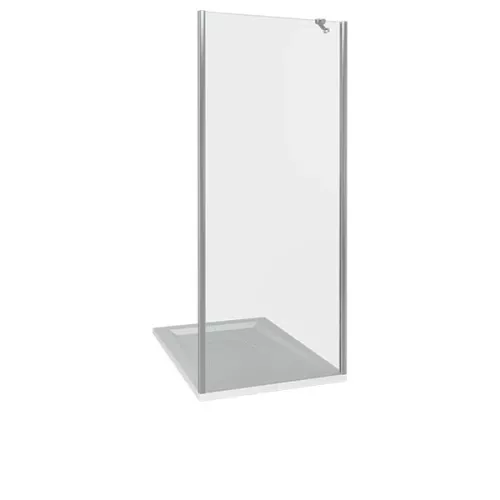 Боковая часть Good Door  PANDORA SP, Цвет стекла: прозрачное, Цвет профиля: Хром, Выбрать размер: 80