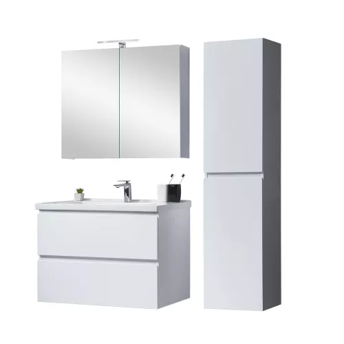 Тумба с раковиной Orans BC-4023W белый, Выбрать размер: 80, изображение 7