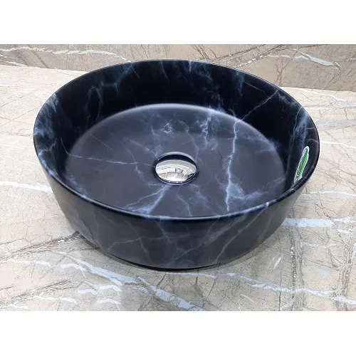 Раковина для ванной накладная круглая CeramaLux C1107