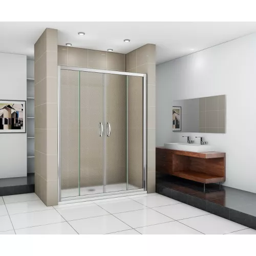 Душевая дверь раздвижная Good Door Infinity WTW-TD, Выбрать размер: 160, Цвет стекла: прозрачное, изображение 3