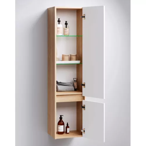 Пенал подвесной AQWELLA Сити, Выбрать цвет: Дуб балтийский, изображение 2