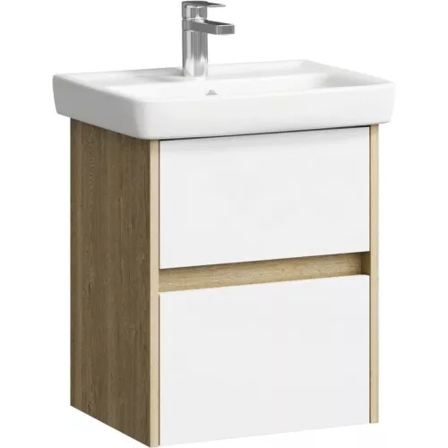 Тумба подвесная AQWELLA Сити 50, Выбрать размер: 50, Выбрать цвет: Дуб балтийский, изображение 2