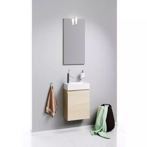 Тумба подвесная AQWELLA Леон, Выбрать цвет: Дуб Сонома, изображение 3