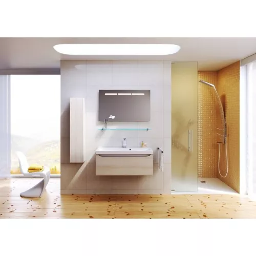 Тумба подвесная AQWELLA Верона, Выбрать размер: 80, Выбрать цвет: Акация, изображение 4