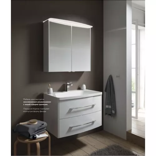 Зеркало-шкаф AQWELLA Неринга 80, изображение 3