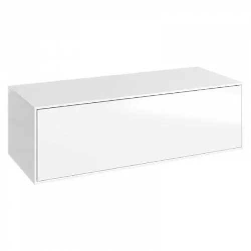 Тумба подвесная AQWELLA Genesis, Выбрать размер: 100, Выбрать цвет: Белый, изображение 2