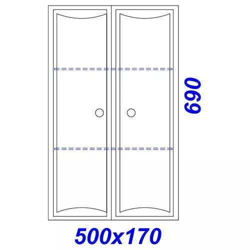Подвесной шкаф AQWELLA Барселона 50, изображение 2