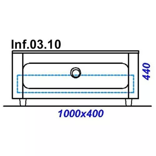 Тумба напольная AQWELLA Инфинити, Выбрать размер: 80, Выбрать цвет: Белый, изображение 2