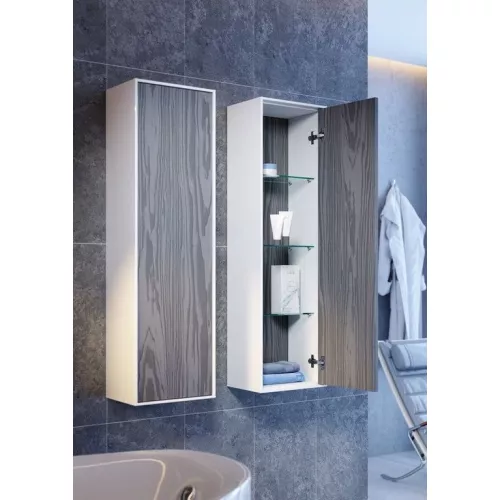 Пенал подвесной AQWELLA Пять звезд Genesis, Выбрать цвет: Белый, изображение 3