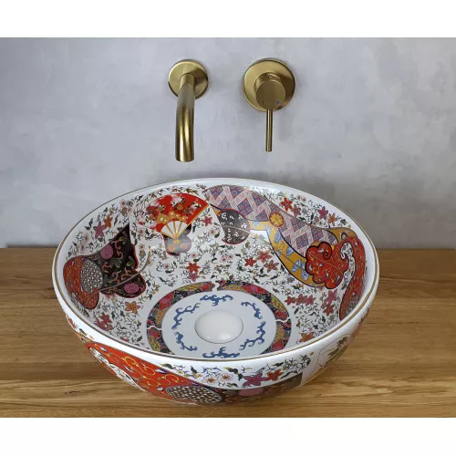 Накладная раковина-чаша Bronze De Luxe Festival 2231, изображение 3