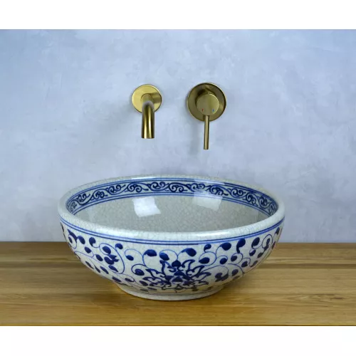 Накладная раковина-чаша Bronze De Luxe Melody 2241, изображение 5