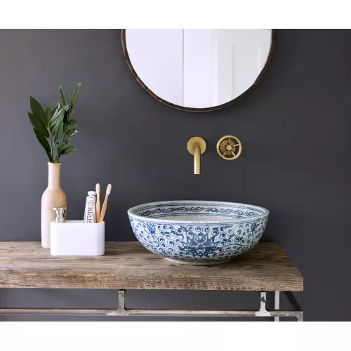 Накладная раковина-чаша Bronze De Luxe Melody 2241, изображение 4