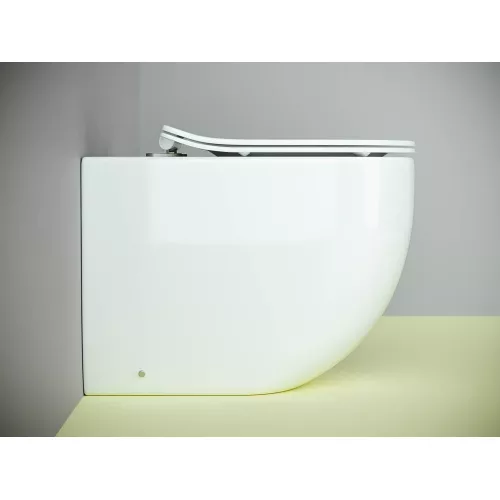 Напольный приставной унитаз Ceramica Nova Metropol Rimless CN4004, изображение 5