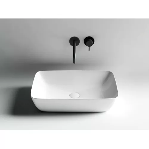 Умывальник чаша накладная прямоугольная Ceramica Nova FORM CN2003, изображение 2