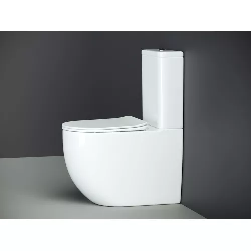 Напольный пристенный унитаз Ceramica Nova Mia CN1801, изображение 4