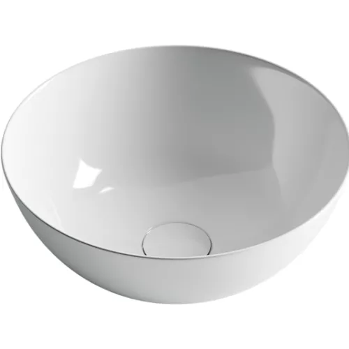 Умывальник чаша накладная круглая Ceramica Nova Element, Выбрать цвет: Белый, изображение 2