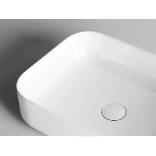 Умывальник чаша накладная прямоугольная Ceramica Nova Element CN6011, изображение 5